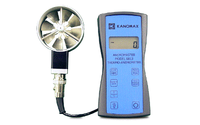 Rotating Vane Anemometer Kanomax 6813